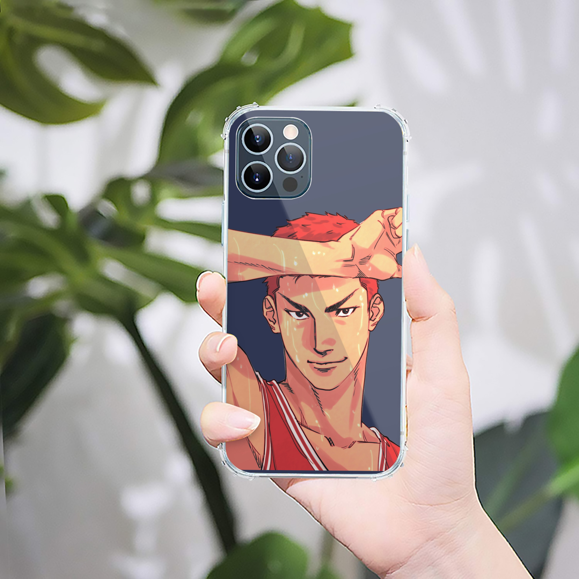 （画像用） SLAM DUNK／スラムダンク 【iPhone 12シリーズ対応】透明スマホケース（クリアソフトケース）